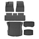 Electric Vehicle Model 3 TPE 6-Piece Set | High-quality interior protection set for models 2021-2023