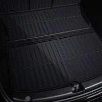 Electric Vehicle Model 3 TPE All Weather Floor Mats + Plush Carpet Backing (2021-2023)